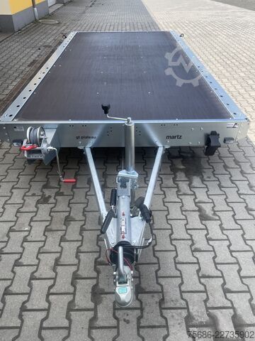 Autotransporter Anhänger Martz 406cm x 211cm 2,7T + Rampen + Seilwinde