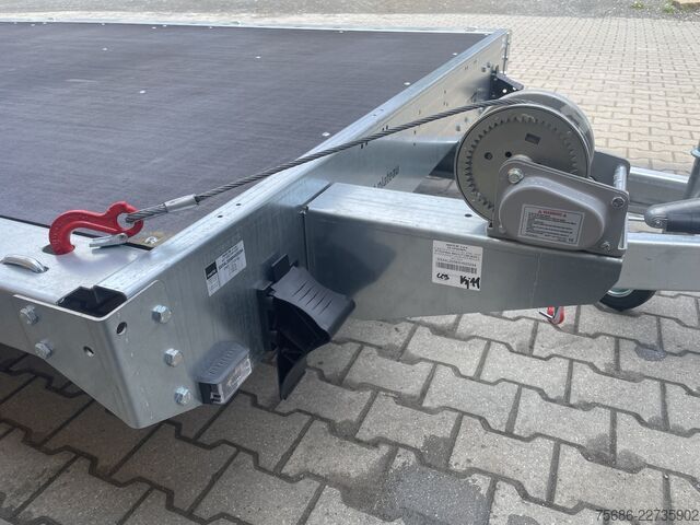 Autotransporter Anhänger Martz 406cm x 211cm 2,7T + Rampen + Seilwinde