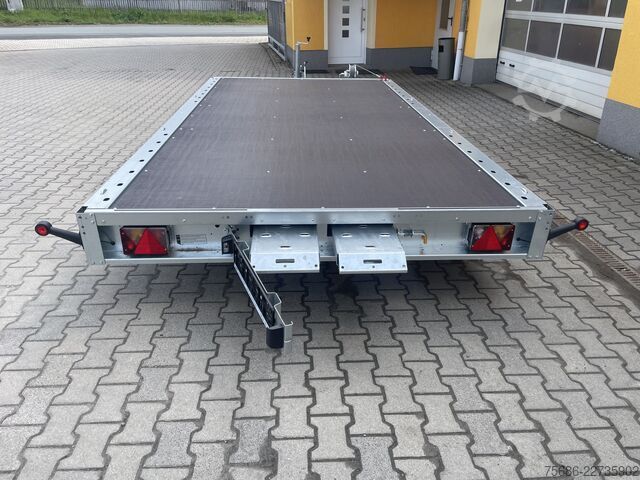 Autotransporter Anhänger Martz 406cm x 211cm 2,7T + Rampen + Seilwinde