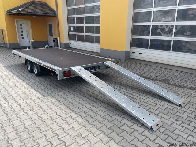 Autotransporter Anhänger Martz 406cm x 211cm 2,7T + Rampen + Seilwinde