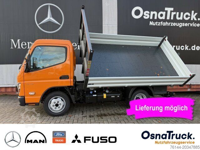 Tipper van FUSO 3S15 Dreiseitenkipper Klima,Diff-Sperre,AHK 3,5t