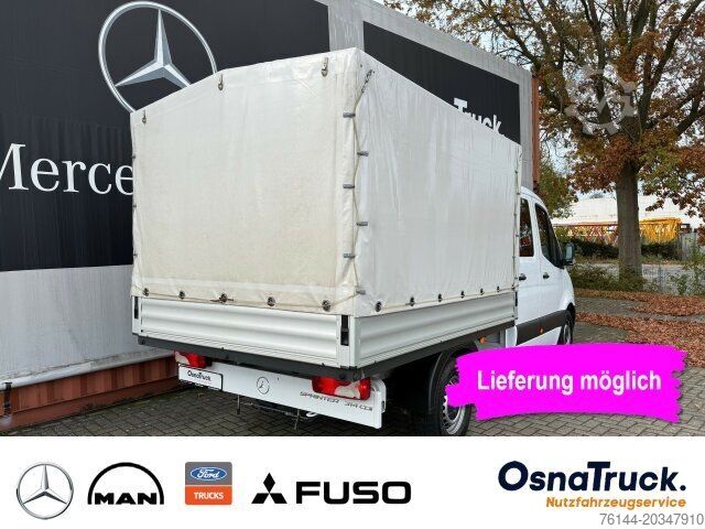 Transporter mit Pritsche & Plane MERCEDES-BENZ Sprinter 314 CDI DOKA Klima,MBUX,Tempomat
