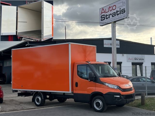 Transporter mit Koffer IVECO Daily 35S14A Hi-Matic Klima 4,35m Portaltüren