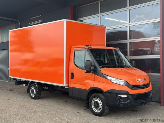 Transporter mit Koffer IVECO Daily 35S14A Hi-Matic Klima 4,35m Portaltüren