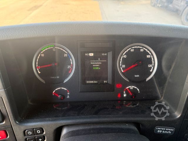 Kipper LKW SCANIA G 410 CB 6x4 HSZ Kipper Kran Palfinger PK26002