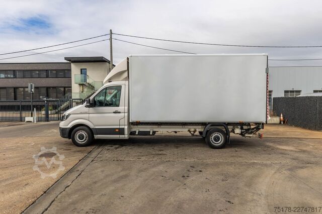 Closed box MAN TGE 3.180+DHOLLANDIA 750 KG