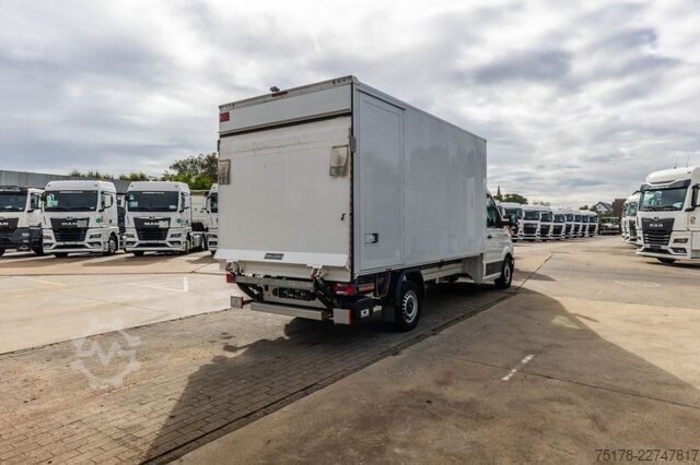 Closed box MAN TGE 3.180+DHOLLANDIA 750 KG