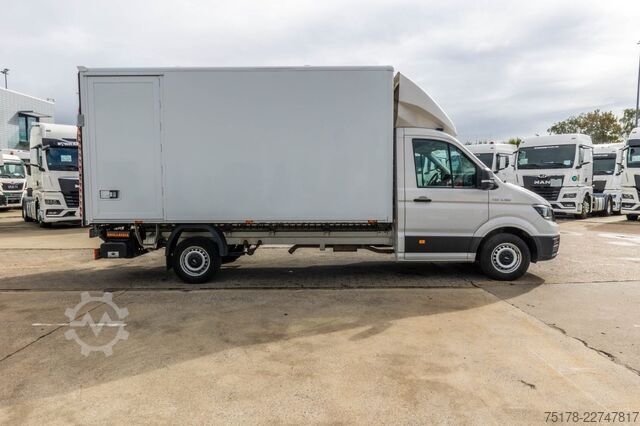 Closed box MAN TGE 3.180+DHOLLANDIA 750 KG