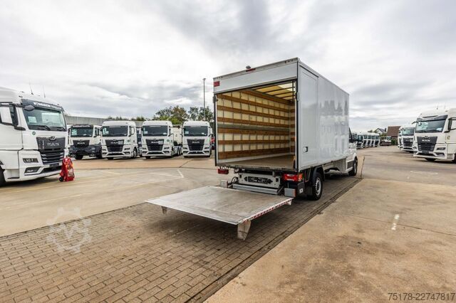 Closed box MAN TGE 3.180+DHOLLANDIA 750 KG