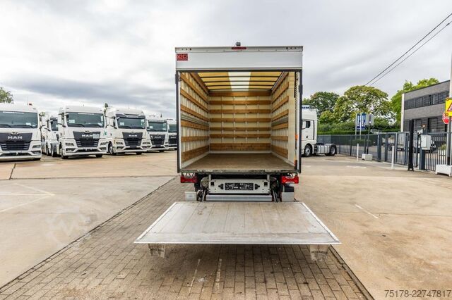 Closed box MAN TGE 3.180+DHOLLANDIA 750 KG