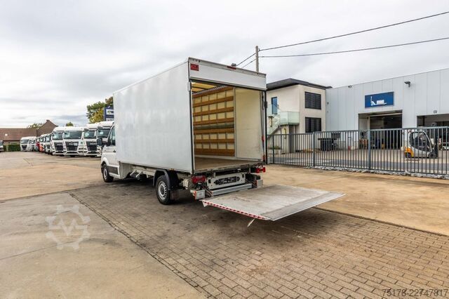 Closed box MAN TGE 3.180+DHOLLANDIA 750 KG