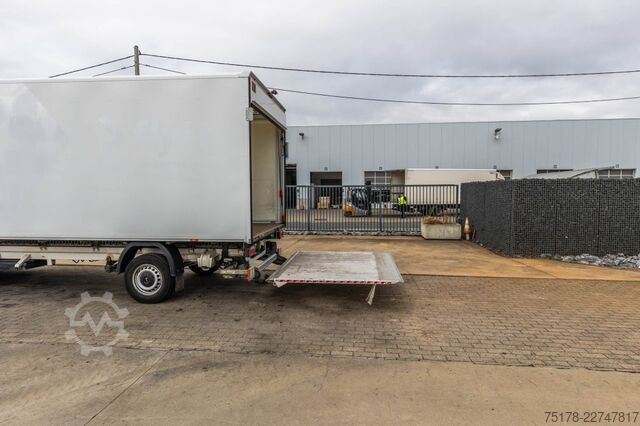Closed box MAN TGE 3.180+DHOLLANDIA 750 KG