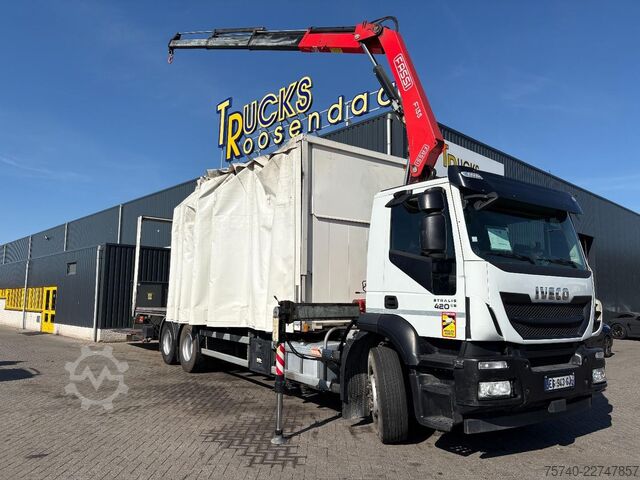 Crane Iveco Stralis 420 + 6X2 + FASSI F 135 - 3X EXT. + REM...