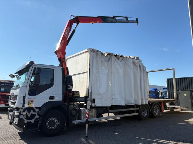Crane Iveco Stralis 420 + 6X2 + FASSI F 135 - 3X EXT. + REM...
