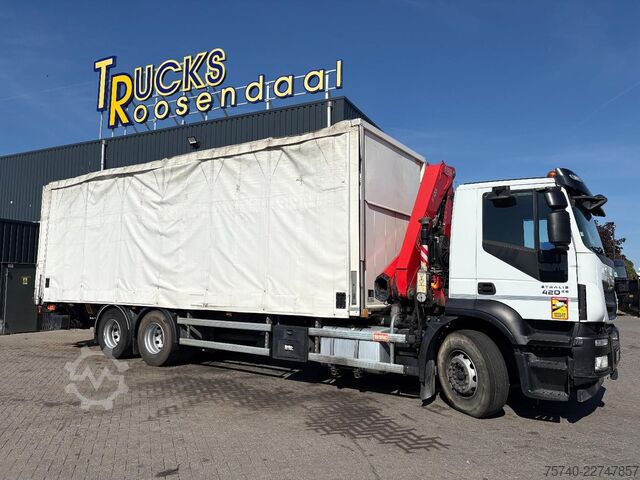 Crane Iveco Stralis 420 + 6X2 + FASSI F 135 - 3X EXT. + REM...