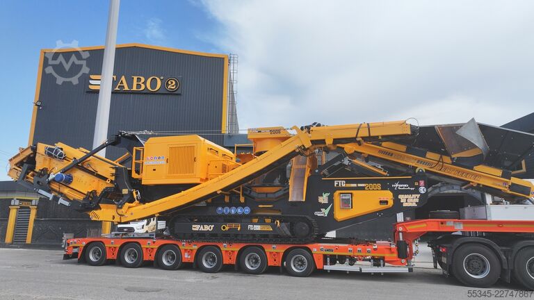 Kegelbrecher / Steinbrecher FABO Stone Crushers Mobile Cone crusher | Stone crusher