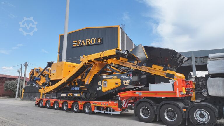 Kegelbrecher / Steinbrecher FABO Stone Crushers Mobile Cone crusher | Stone crusher
