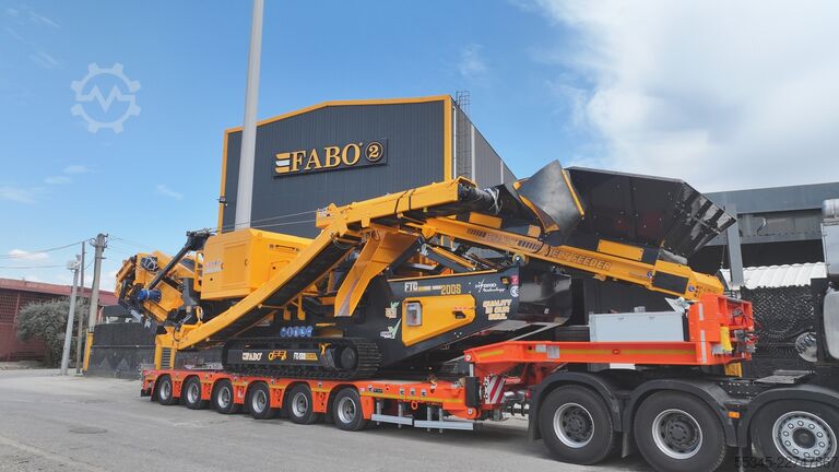 Kegelbrecher / Steinbrecher FABO Stone Crushers Mobile Cone crusher | Stone crusher