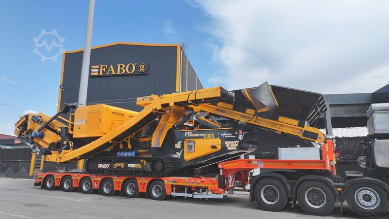 Kegelbrecher / Steinbrecher FABO Stone Crushers Mobile Cone crusher | Stone crusher