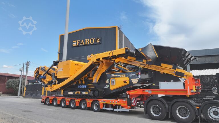 Kegelbrecher / Steinbrecher FABO Stone Crushers Mobile Cone crusher | Stone crusher