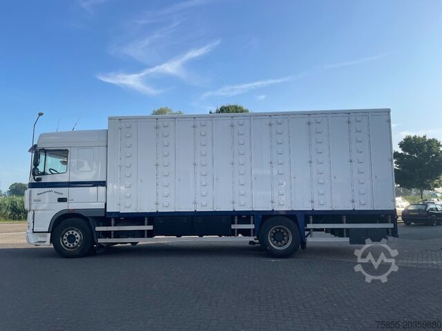 Box body DAF XF105.460 Closed Box / Euro 5 / NL Truck / APK-...