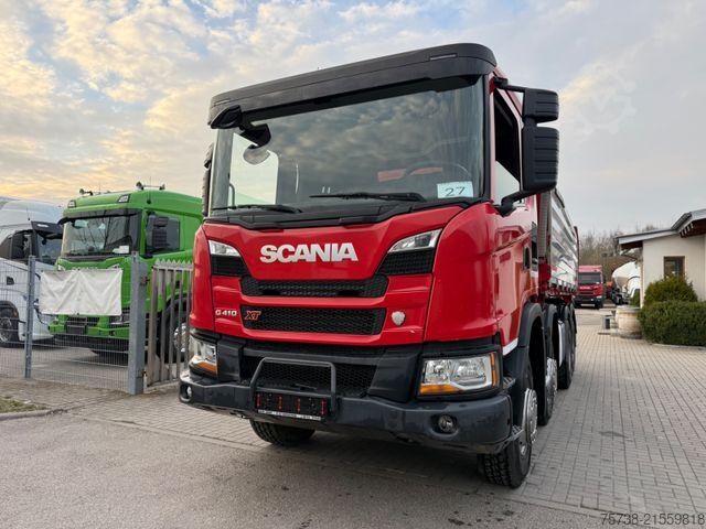 Dreiseitenkipper LKW SCANIA G410 8x4 XT 3-Seiten-Kipper/Retarder/Klima