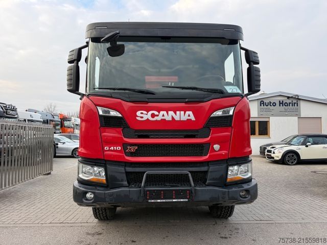 Dreiseitenkipper LKW SCANIA G410 8x4 XT 3-Seiten-Kipper/Retarder/Klima
