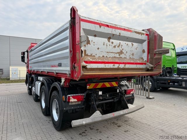 Dreiseitenkipper LKW SCANIA G410 8x4 XT 3-Seiten-Kipper/Retarder/Klima