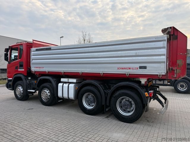 Dreiseitenkipper LKW SCANIA G410 8x4 XT 3-Seiten-Kipper/Retarder/Klima