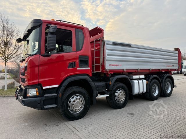 Kipper LKW SCANIA G410 8x4 XT 3-Seiten-Kipper/Retarder/Klima