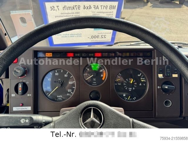 Sonstige MERCEDES-BENZ 917AF 4x4 lange Achse  97km/h 7,5t  6x vorhanden