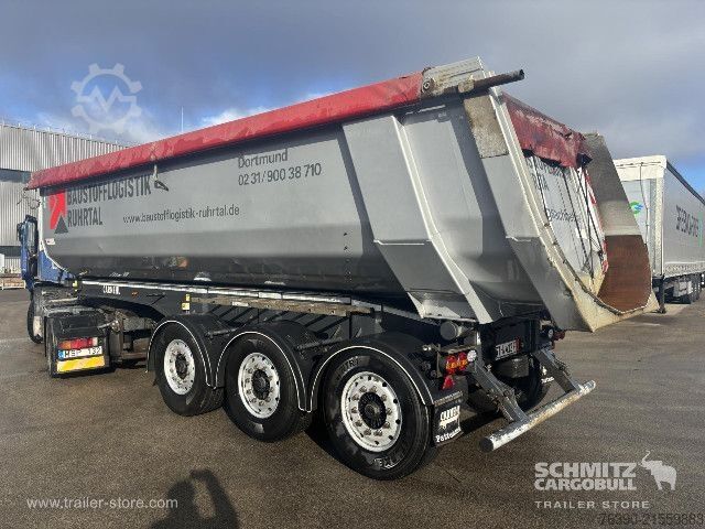 Tipper semitrailer Carnehl Semitrailer Tipper Alu-square sided body 24m³