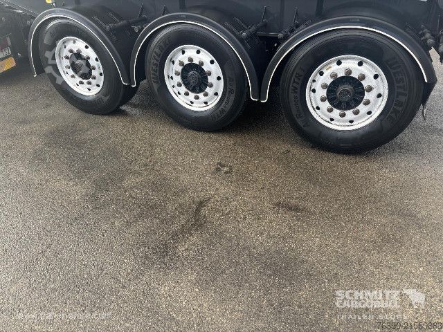 Tipper semitrailer Carnehl Semitrailer Tipper Alu-square sided body 24m³