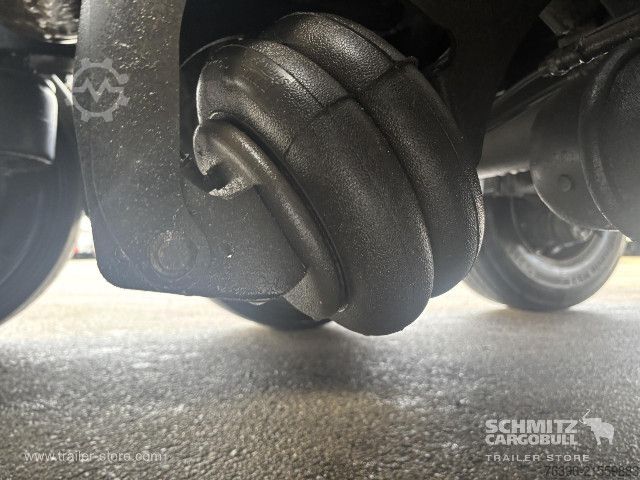 Tipper semitrailer Carnehl Semitrailer Tipper Alu-square sided body 24m³