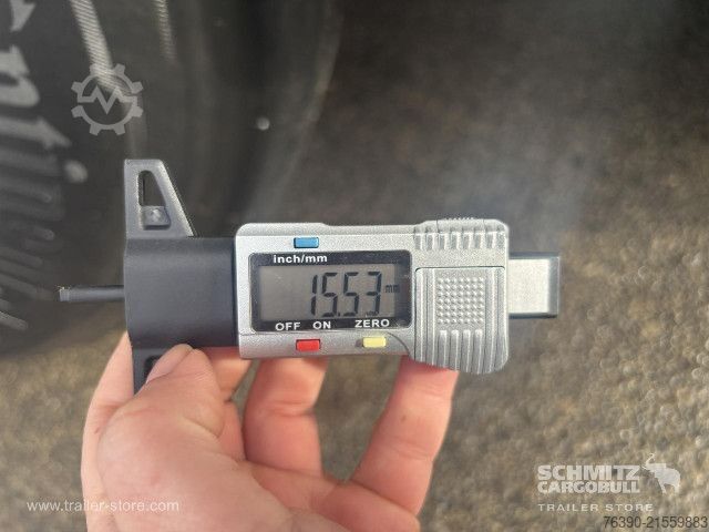 Tipper semitrailer Carnehl Semitrailer Tipper Alu-square sided body 24m³