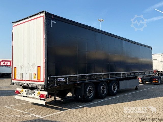 Auflieger mit Pritsche & Plane Schmitz Cargobull Curtainsider Standard
