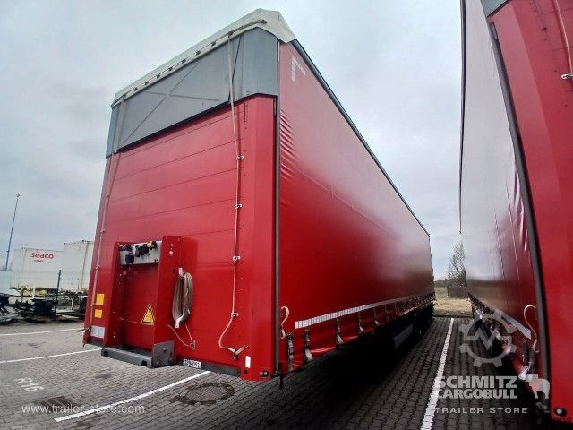 Auflieger mit Pritsche & Plane Schmitz Cargobull Schiebeplane Mega