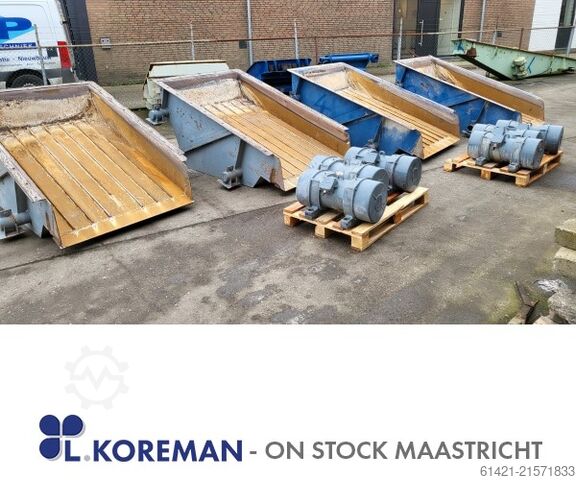 Vibrating Chute GFA 2000-1200 Gfa Vibrating Chute 2000-1200