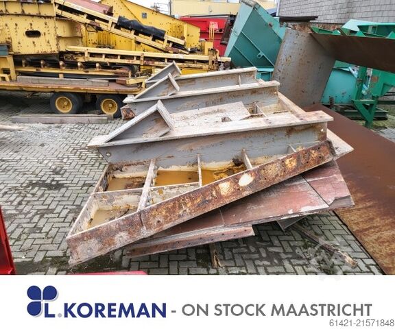 Feeding table Nordberg with Hopper Nordberg Feeding table with Hopper