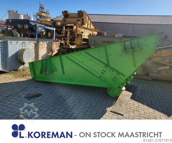 Schwingrinne Hazemag 4000-1400  Vibrating Chute Hazemag 4000-1400