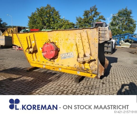 Siebanlage SKAKO 15/45-2  Screening machine SKAKO 15/45-2