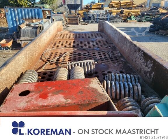 Siebanlage SKAKO 15/45-2  Screening machine SKAKO 15/45-2