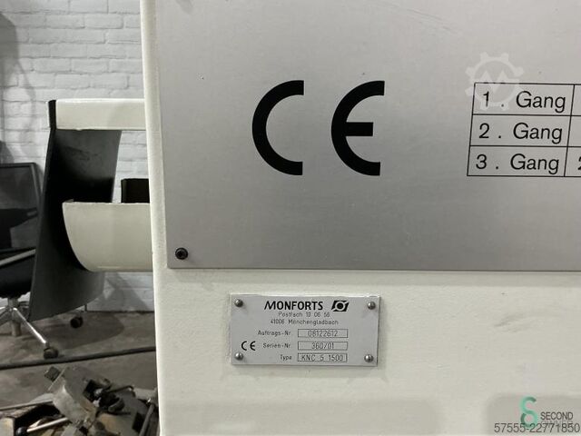Horizontal lathes  Monforts KNC 800 x 4000mm CycleTurn 2007 Monforts KNC 800 x 4000mm CycleTurn