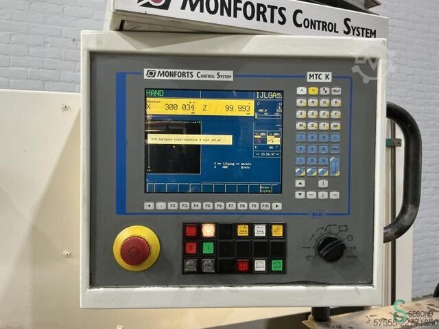 Horizontal lathes  Monforts KNC 800 x 4000mm CycleTurn 2007 Monforts KNC 800 x 4000mm CycleTurn