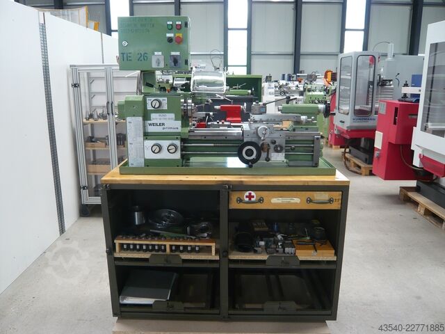 Center lathe Weiler Primus Tischdrehmaschine