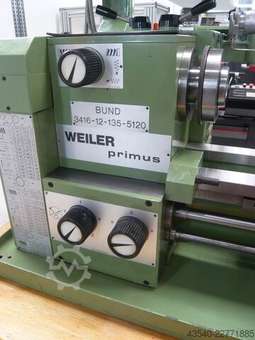 Center lathe Weiler Primus Tischdrehmaschine