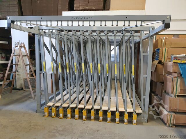 Pull-out shelf for quartz sinters ExpoGlass® S140-12