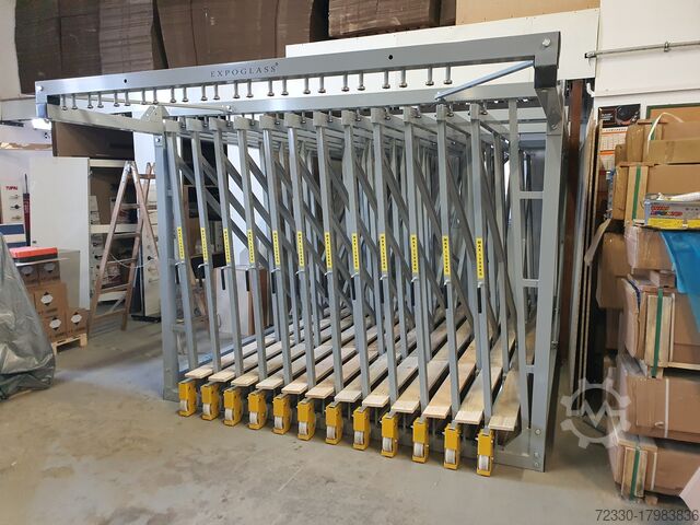 Pull-out shelf for quartz sinters ExpoGlass® S140-12