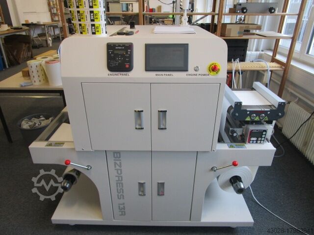 DIGITAL LABEL PRINTING MACHINE VOREY VP320C BIZPRESS 13R