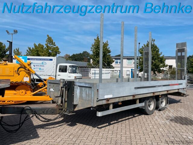Tieflader Anhänger Wörmann Tieflader TÜ 9/12 / 6.20m/ Nutzlast 7.0t
